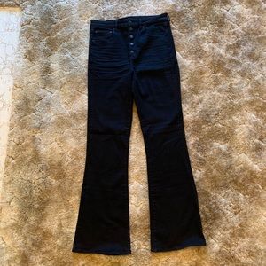 American Eagle High Rise Artist Flare jeans